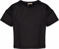 Black Elastane T-Shirt 1