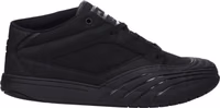 Black Fabric Low Top Sneakers 1