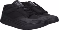 Black Fabric Low Top Sneakers 2