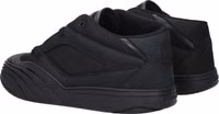 Black Fabric Low Top Sneakers 4