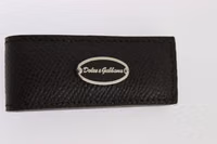 Brown Leather Magnet Mens Money Bar Clasp Money Cash Clip 5