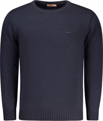 Blue Acrylic Men's Sweater