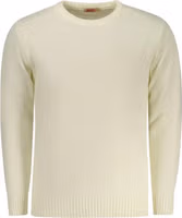 White Acrylic Men Sweater 1