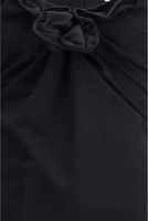 فستان كاجوال قطني أسود 3