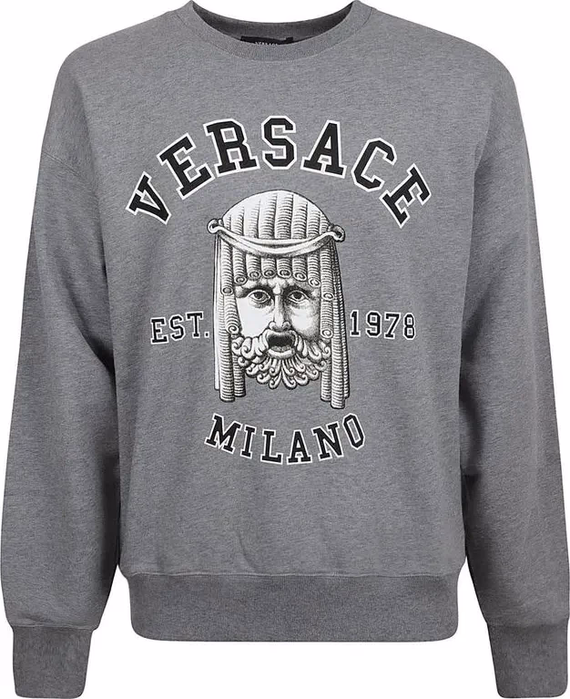 Gray Cotton Sweatshirt