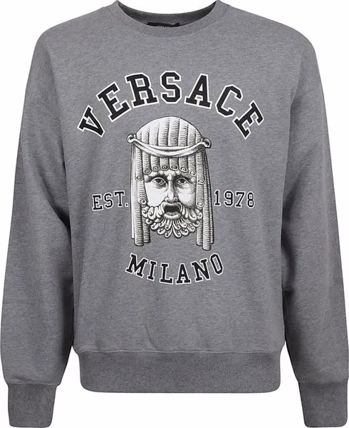 Gray Cotton Sweatshirt