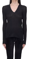 Black Polyamide Tank Tops 2