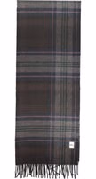 Black Polyester Mens Scarf 3