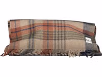 Marrone Polyester Men Scarf 2