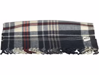 Blue Polyester Men Scarf 2