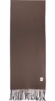 Marrone Poliestere Men Scarf 3