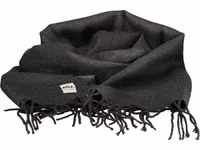 Nero Viscose Men Scarf 1
