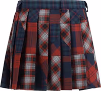 Multicolor Wool Mini Skirt 1
