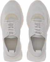 White Nylon Athletic Sneakers 3