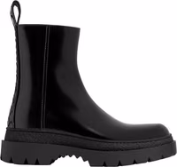 Black Calfskin Chelsea Boots 1