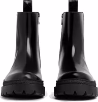 Black Calfskin Chelsea Boots 2