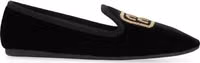 Black Fabric Flats 1