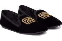 Black Fabric Flats 2