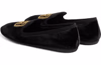 Black Fabric Flats 3