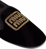 Black Fabric Flats 4
