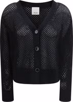 Black Wool Cardigan 1