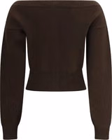 Brown Cashmere Cardigan 2