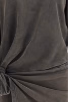 فستان كاجوال رمادي من القطن 3
