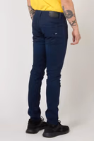 Blue Cotton Slim Fit Jeans 2