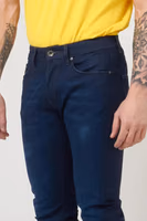 Blue Cotton Slim Fit Jeans 3