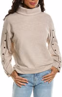 Beige Cashmere Turtleneck 2