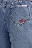 Blue Cotton Relaxed Fit Jeans 3