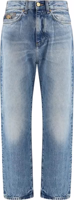 Blue Cotton Jeans Denim