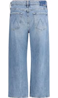 Blue Cotton Straight-Leg Jeans 2