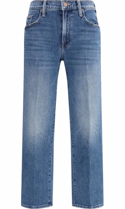 Blue Cotton Relaxed Fit Jeans