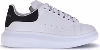 White Calf Leather Bos Taurus Platform Sneakers 1