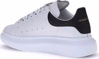 White Calf Leather Bos Taurus Platform Sneakers 3