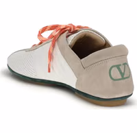 Multicolor Calf Leather Bos Taurus Athletic Sneakers 3