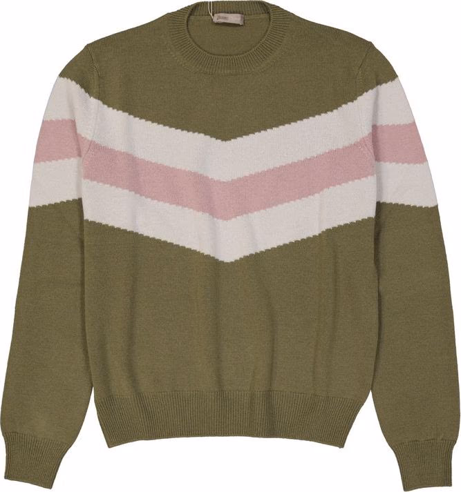 Bicolor Wool Sweatshirt