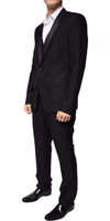 Black Virgin Wool Tuxedo 2