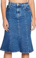 Blue Denim Skirt 2