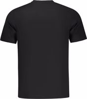 Black Cotton Men T-Shirt 2