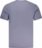 Blue Cotton Men T-Shirt 2