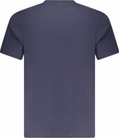 Blue Cotton Men T-Shirt 2
