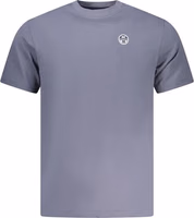 Blue Cotton Men's T-Shirt 1