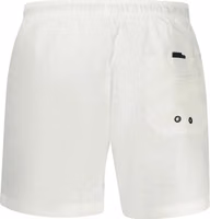 White Polyester Men's Swim Boxer 2