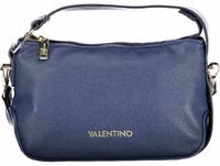 Blue Polyurethane Women's Bag with Adjustable Strap and Pocket 1