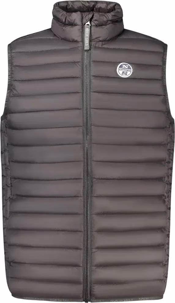 Black Polyamide Men's Jacket