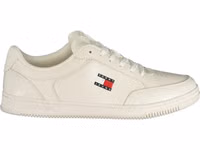 White Polyurethane Men Sneaker 1
