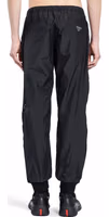 Black Nylon Joggers (Workout Pants) 3