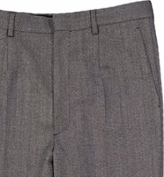 Gray Wool Casual Pants 3